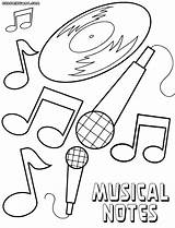 Printable Music Coloring Pages sketch template