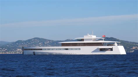 See the first photos of Steve Jobs' superyacht Venus post-refit