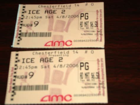 AMC 14 tickets - Chesterfield Mall | movie ticket stubs from… | Flickr