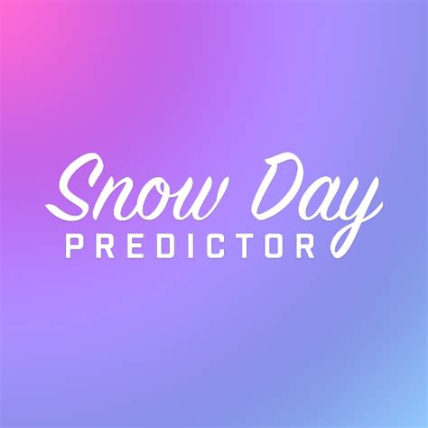 Snow Day Predictor