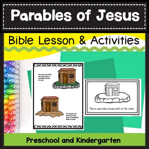 Parables of Jesus Bible Lesson for Kids Bible Activities Good - Etsy