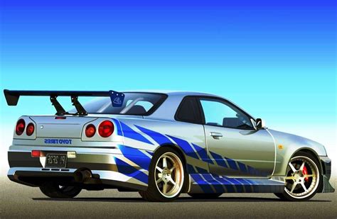 Paul Walker Skyline R34 Wallpapers - Wallpaper Cave