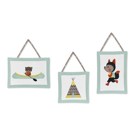 Sweet Jojo Designs 3 Piece Outdoor Adventure Wall Décor Set & Reviews | Wayfair