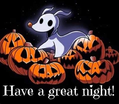 Have a Great Night! #allthingshalloweenandfall #NightmareBeforeChristmas #zero #goodnight # ...