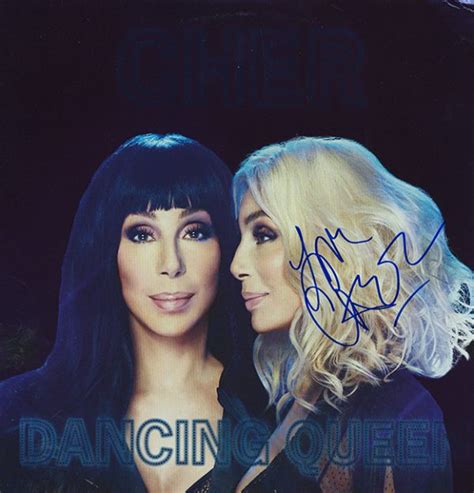 Cher Signed Dancing Queen Album - Artist signed collectibles and gifts