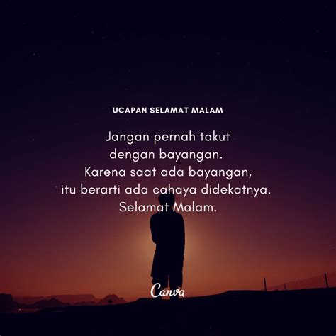 Kata Kata Ucapan Selamat Malam Terbaik | Dengan Gambar - Canva