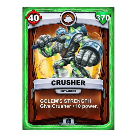 Crusher (Skylander) - Skylanders Character List