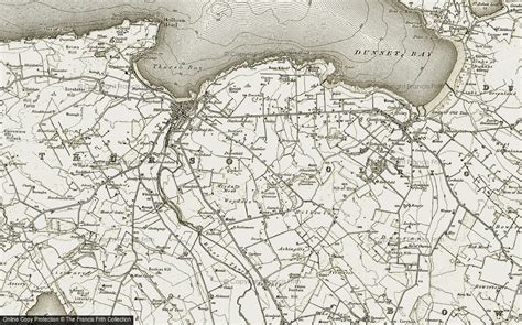 Historic Ordnance Survey Map of Mayfield, 1912