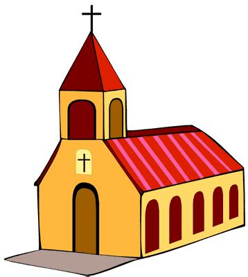 Church building clip art free clipart images – Clipartix