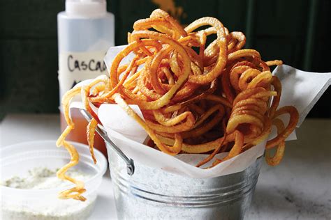 Hop-seasoned Curly Fries - Imbibe Magazine