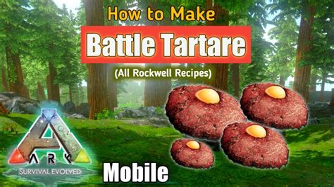 How to Make Battle Tartare in Ark Mobile (Easily) | Rockwell Recipes ...