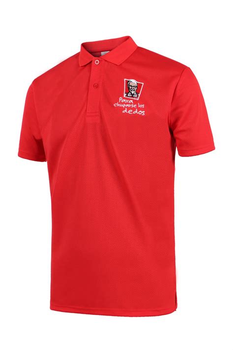 Kfc Uniform Polo Shirt, Custom Uniform Wear - China Uniform and ...