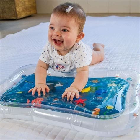 Baby Inflatable Aquarium Water Mat Toy | Water mat, Infant activities ...