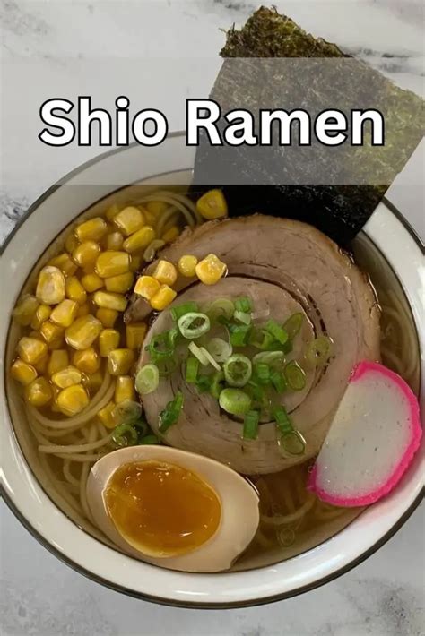 Savory Shio Ramen Recipe | FeedMeBetter