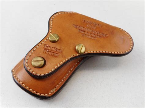 ASSORTED LEATHER SEMI-AUTO STYLE HOLSTERS