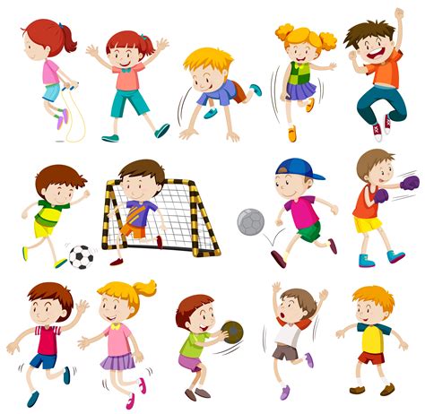 Healthy Kids Vector Art, Icons, and Graphics for Free Download