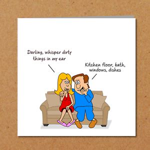 Funny Birthday card for Wife or Husband rude amusing talk dirty | eBay