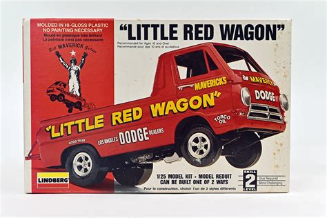 Lindberg Little Red Wagon 1:25 Plastic Model Kit #72158