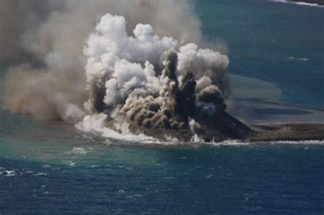 Recently, a new island emerged near Japan's Ogasawara island chain ...