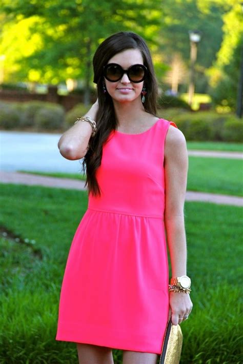 Neon pink casual dress ...perfect for Mexico in January 2014 | Pink dress casual, Neon dresses ...