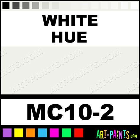 White Metal Craft Enamel Metal Paints and Metallic Paints - MC10-2 ...