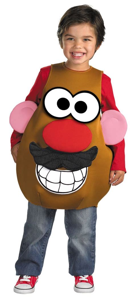 This funny costume is available in toddler 2T, 3T-4T and Child Size 4-6. | Mr potato head ...