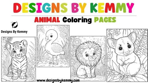 Free Animal Coloring Pages - ColorfulFam: Free & Premium Coloring Pages ...