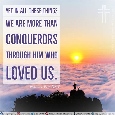 More than Conquerors - I Live For JESUS