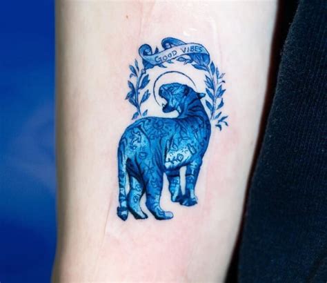 Blue Tiger tattoo by Qtattoo Lee | Photo 31988