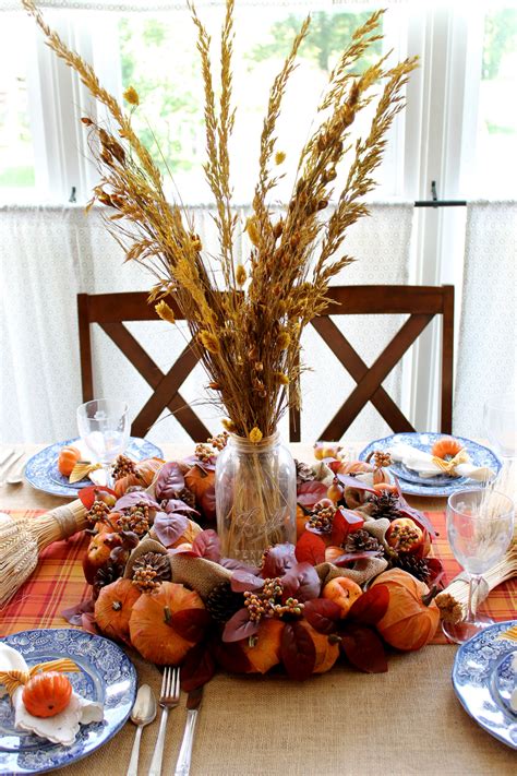 DIY Thanksgiving Tablescape | The Country Chic Cottage