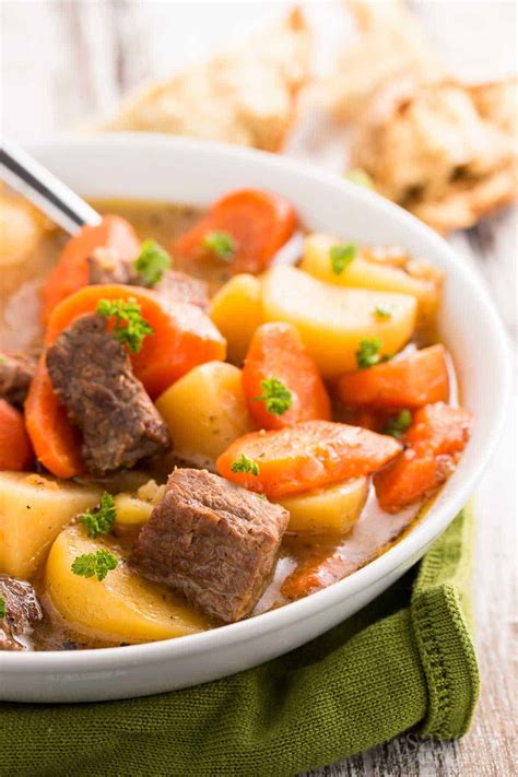 Slow Cooker Irish Beef Stew Recipe