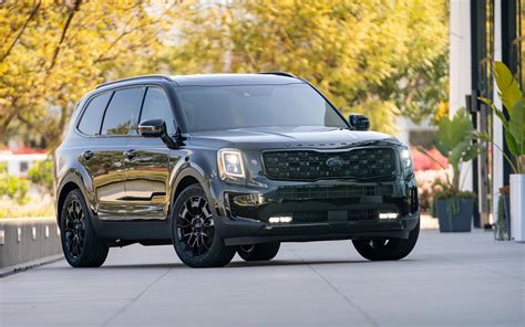 Comparison - Kia Telluride Nightfall Edition 2021 - vs - Kia Telluride ...