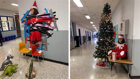 Indiana principal goes viral on TikTok as 'The Elf on the Shelf,' performing hilarious pranks ...