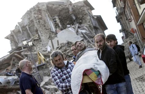 Crews Rescue Survivors Buried Under Rubble After Earthquake in Italy