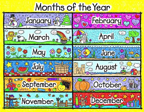 Months of the Year Templates | Activity Shelter