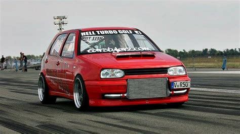 TTT VW Golf Mk3 VR6 Turbo 1000+HP "HELL GOLF TURBO" Half Mile Test Runs ...