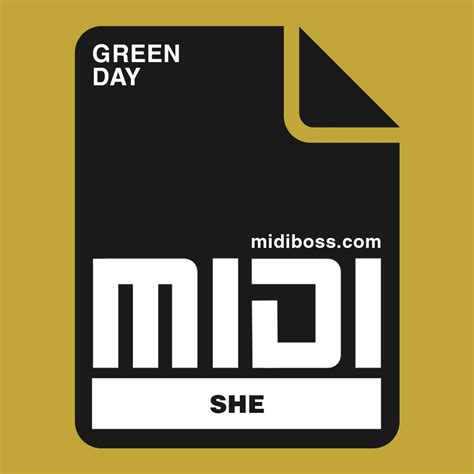 Green Day - She - MIDI File - MIDIBOSS