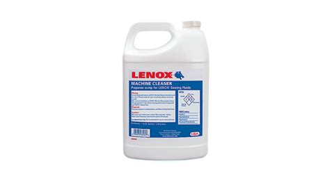 LENOX Machine cleaner® - Lenox Sawmasters EN