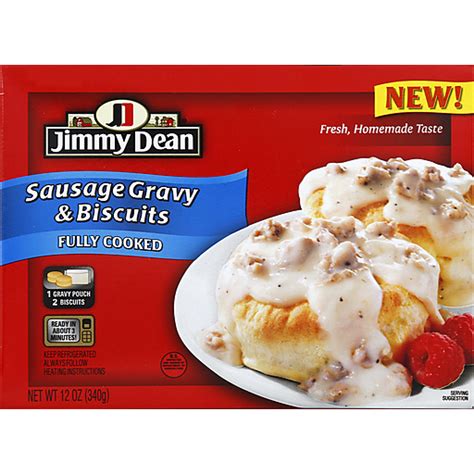 Jimmy Dean Sausage Gravy & Biscuits, Fully Cooked | Meat | Dixie Dandy IGA