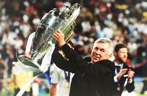 Autographed Carlo Ancelotti Photo - Champions League 2014