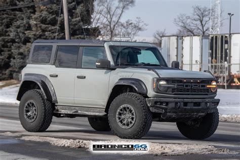 Cactus Gray Bronco Raptor Seen From All Angles | Bronco6G - 2021+ Ford ...