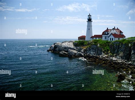 Portland Head Light Stock Photo - Alamy