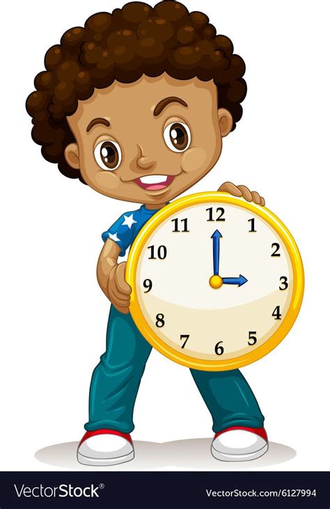 Telling Time Clipart