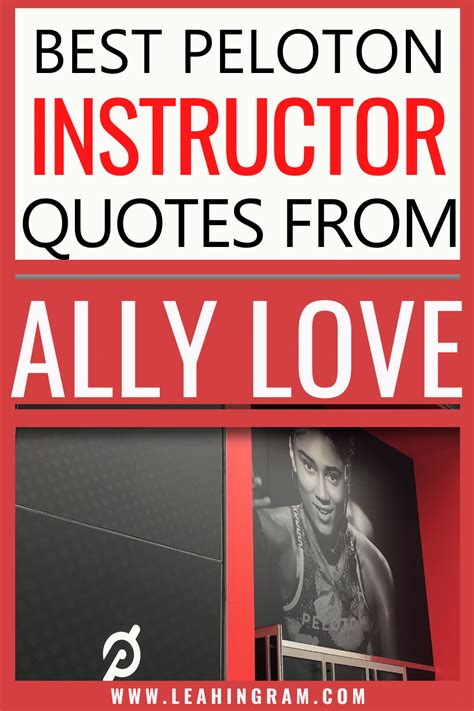 Peloton Instructor Quotes Gifts and Products | Peloton, Peloton quotes ...