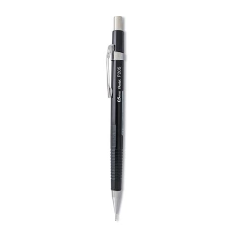 Pentel Sharp Mechanical Pencil, 0.5 mm, HB (#2.5), Black Lead, Black Barrel - Janeice Products ...