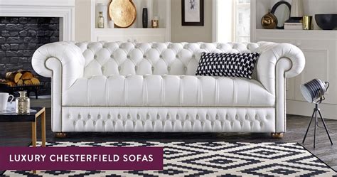 Luxury Chesterfield Sofas | Fabric & Leather | Sofas by Saxon