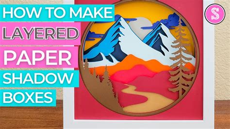 ️ Layered Paper Shadow Box Tutorial and Assembly Tips - YouTube