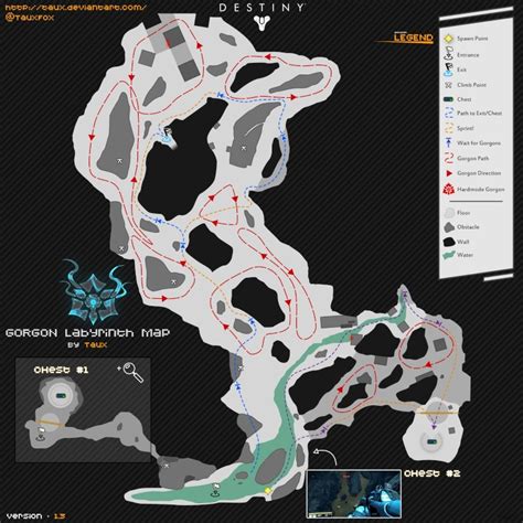 Destiny: VoG Gorgon Map