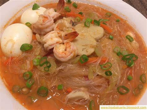 Casa Baluarte Filipino Recipes: Seafood Sotanghon Soup