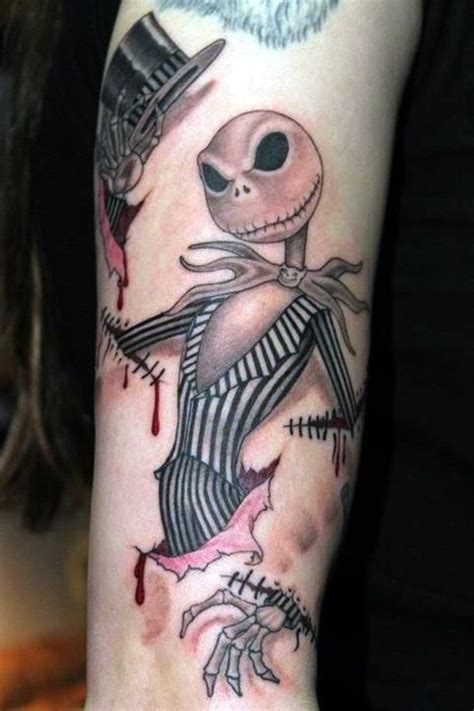 Nightmare Before Christmas Jack Skellington Tattoo